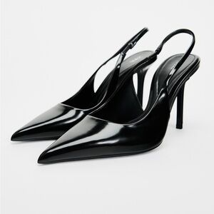 High Heel Slingback Pumps
